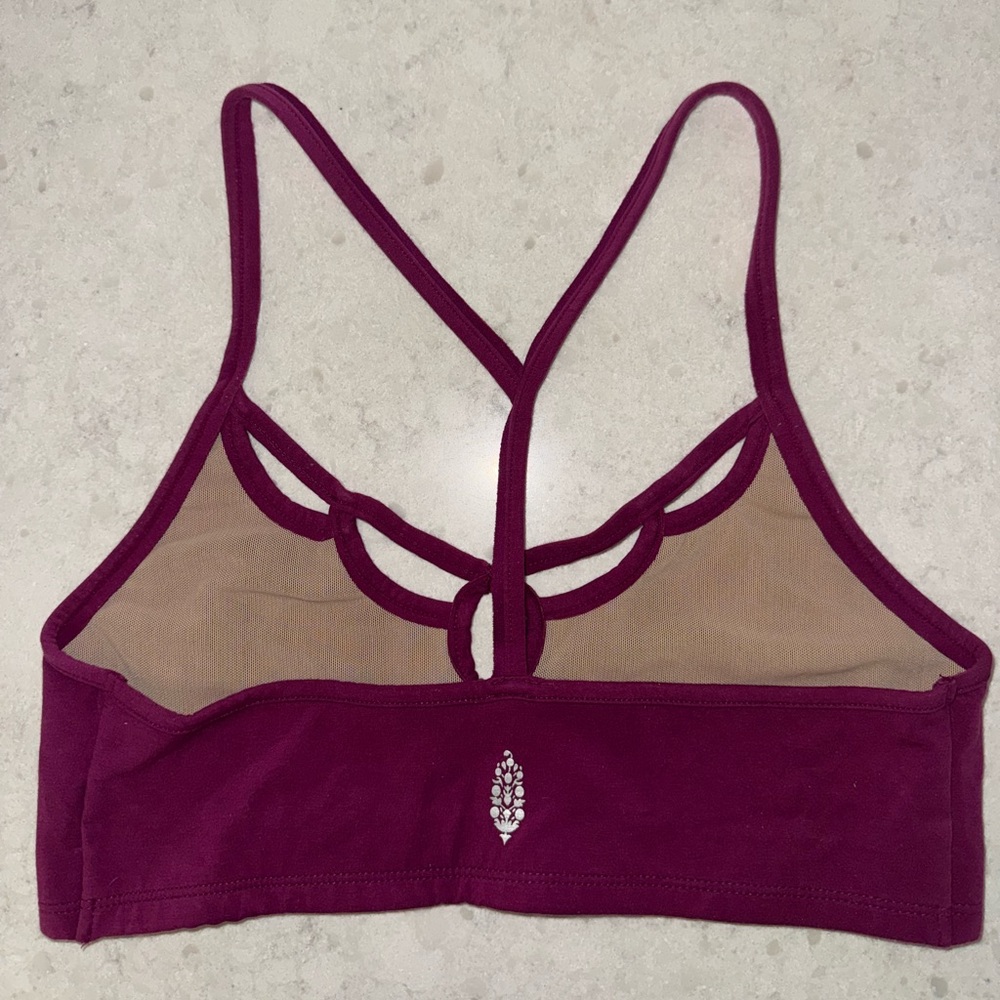Free People Women's Burgundy Bralette
